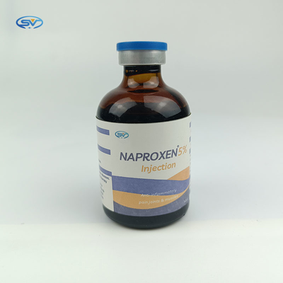 ঘোড়দৌড়ের ঘোড়ার জন্য Naproxen Injection 50mg/Ml ভেটেরিনারি ইনজেকশনযোগ্য ওষুধ