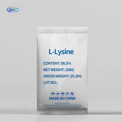 পশু খাদ্য সংযোজন সেরা মানের CAS 657-27-2 L-Lysine HCl 98.5% L-Lysine হাইড্রোক্লোরাইড
